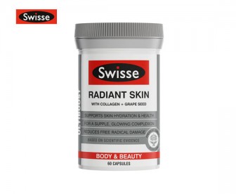 Swisse 葡萄籽活力亮肤精华胶囊/水光片60粒 Swisse 葡萄籽活力亮肤精华胶囊/水光片60粒